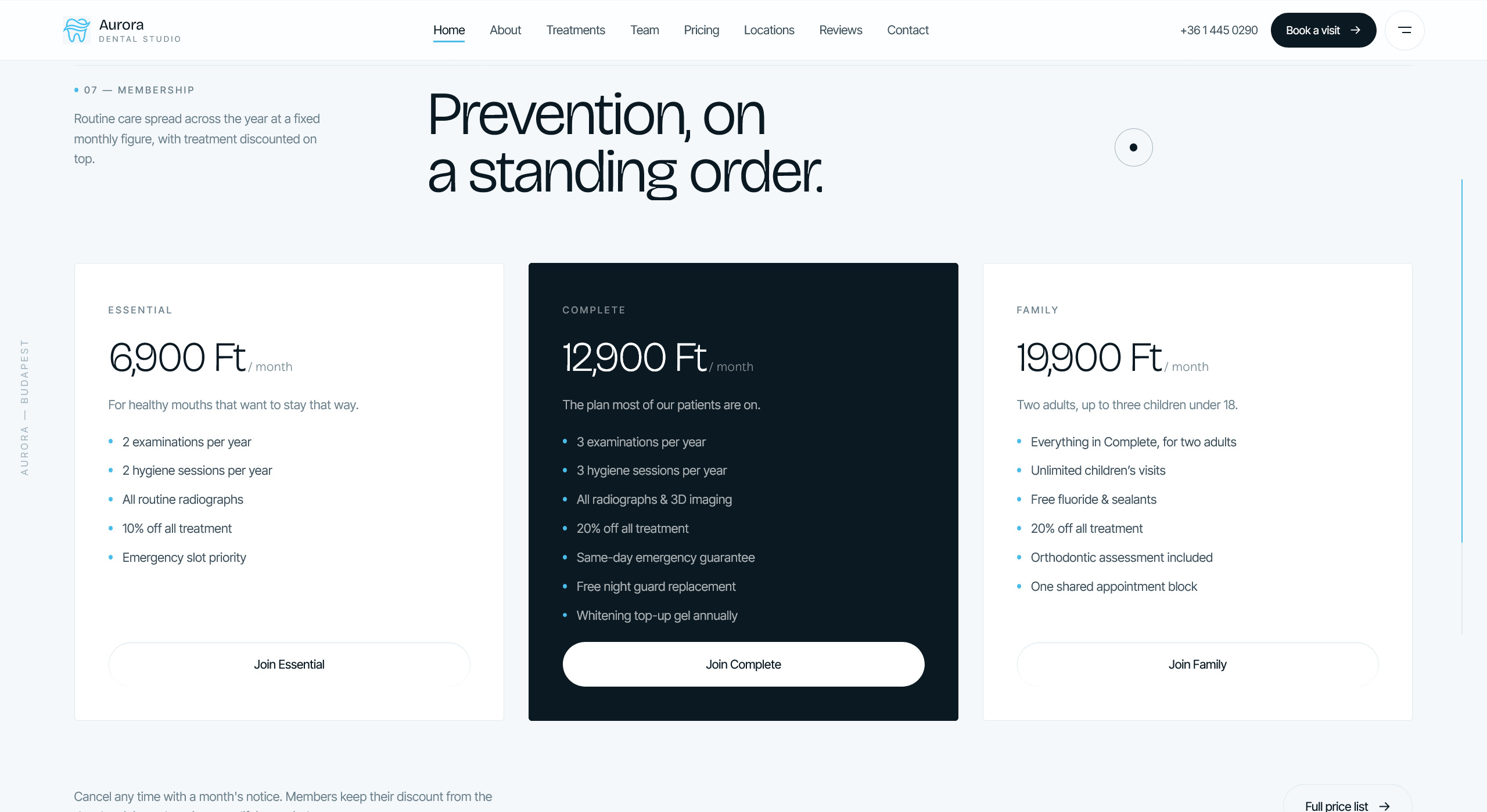 Aurora Dental Studio — screen 4