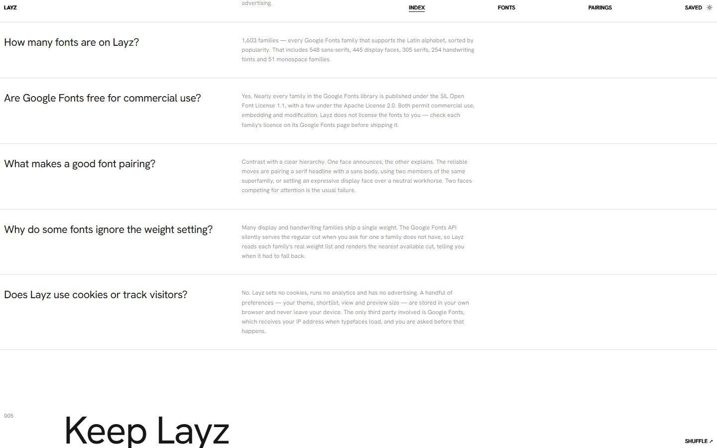 Layz — screen 5